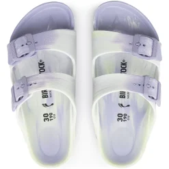 Birkenstock Strap Sandals<Arizona Kids Faded Lime Multi