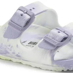 Birkenstock Strap Sandals<Arizona Kids Faded Lime Multi
