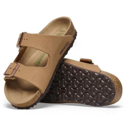 Birkenstock Strap Sandals<Arizona Kids Soft Birki Vegan Pecan