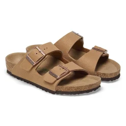 Birkenstock Strap Sandals<Arizona Kids Soft Birki Vegan Pecan