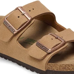 Birkenstock Strap Sandals<Arizona Kids Soft Birki Vegan Pecan