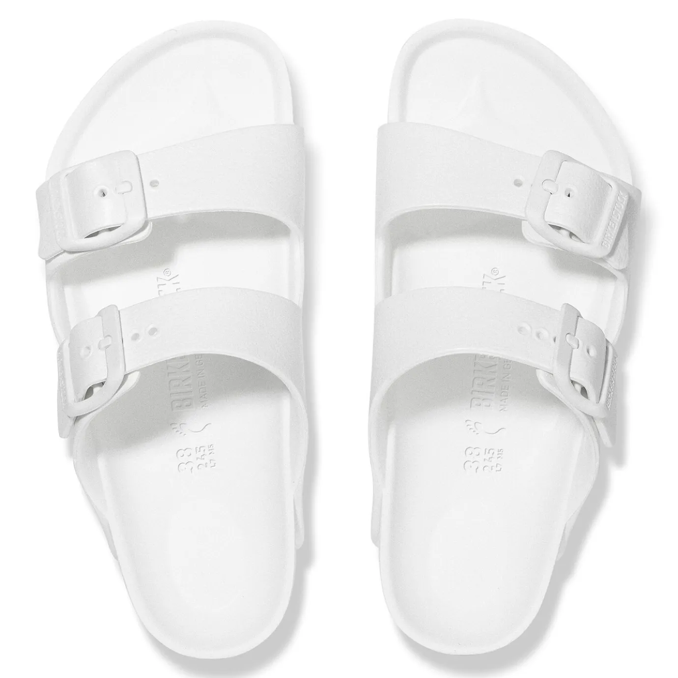 Birkenstock Strap Sandals<Arizona Kids White