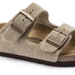 Birkenstock Strap Sandals<Arizona Kids Taupe