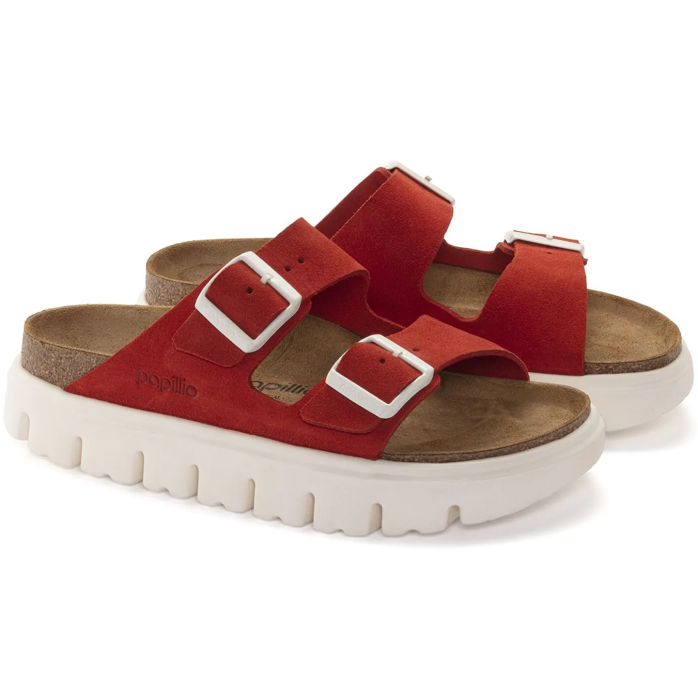 Birkenstock Two-Strap Sandals<Arizona Pap Chunky Tomato