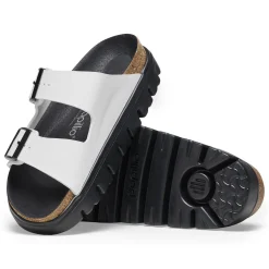 Birkenstock Two-Strap Sandals<Arizona Pap Chunky White