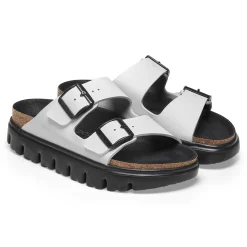 Birkenstock Two-Strap Sandals<Arizona Pap Chunky White
