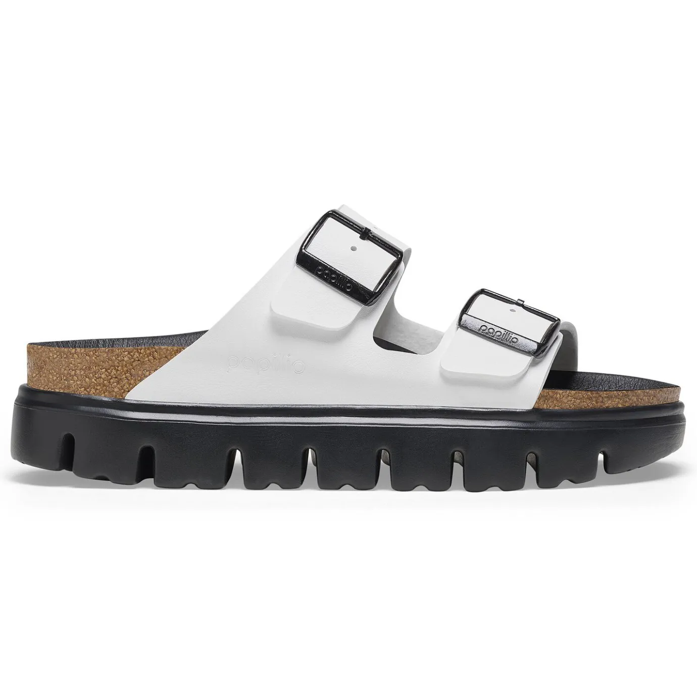 Birkenstock Two-Strap Sandals<Arizona Pap Chunky White