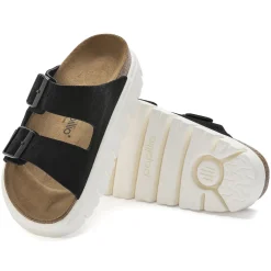 Birkenstock Two-Strap Sandals<Arizona Pap Chunky Black
