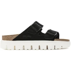 Birkenstock Two-Strap Sandals<Arizona Pap Chunky Black