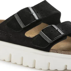 Birkenstock Two-Strap Sandals<Arizona Pap Chunky Black