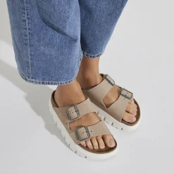 Birkenstock Two-Strap Sandals<Arizona Pap Chunky Warm Sand