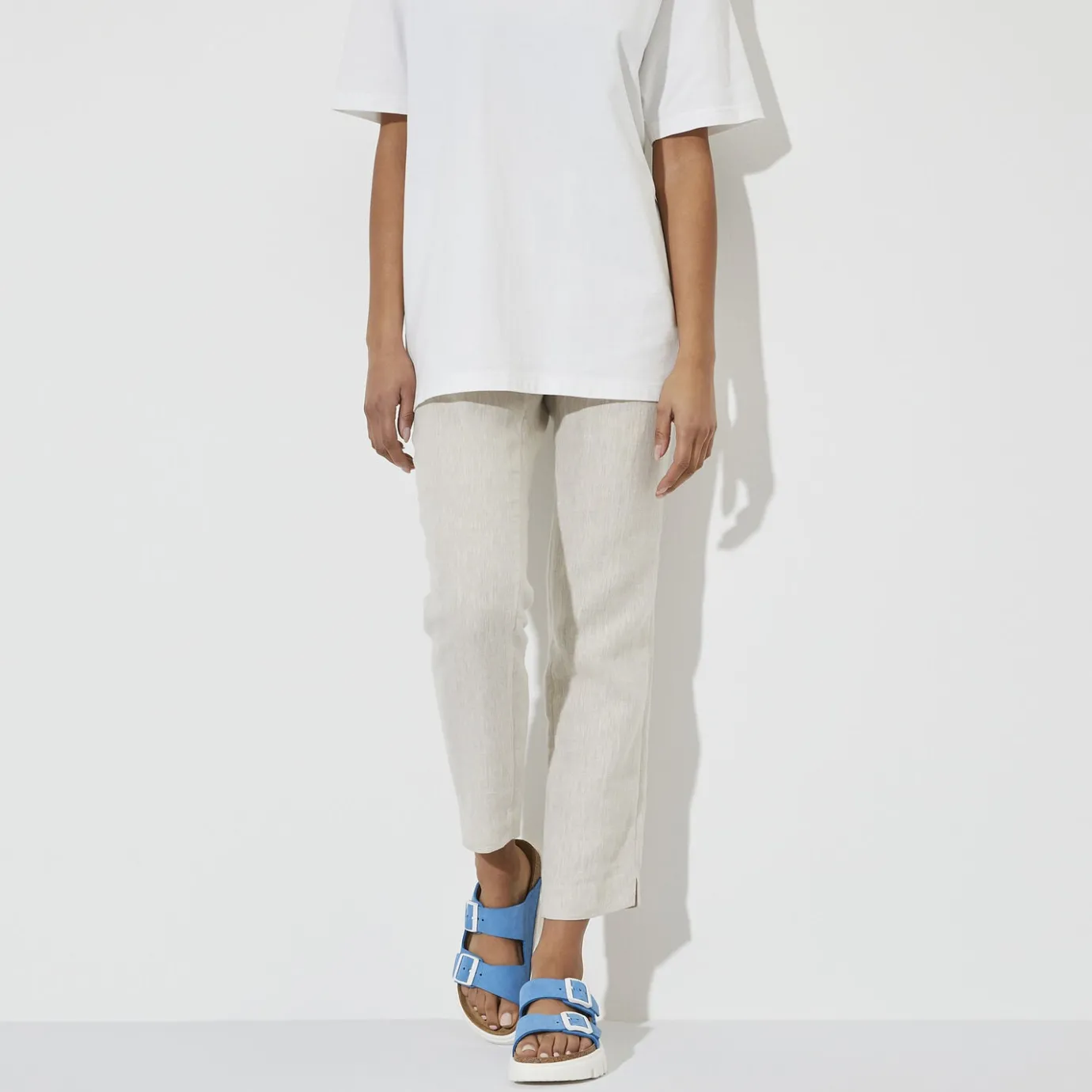 Birkenstock Two-Strap Sandals<Arizona Pap Chunky Blau