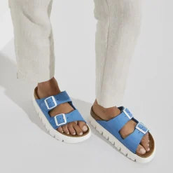 Birkenstock Two-Strap Sandals<Arizona Pap Chunky Blau