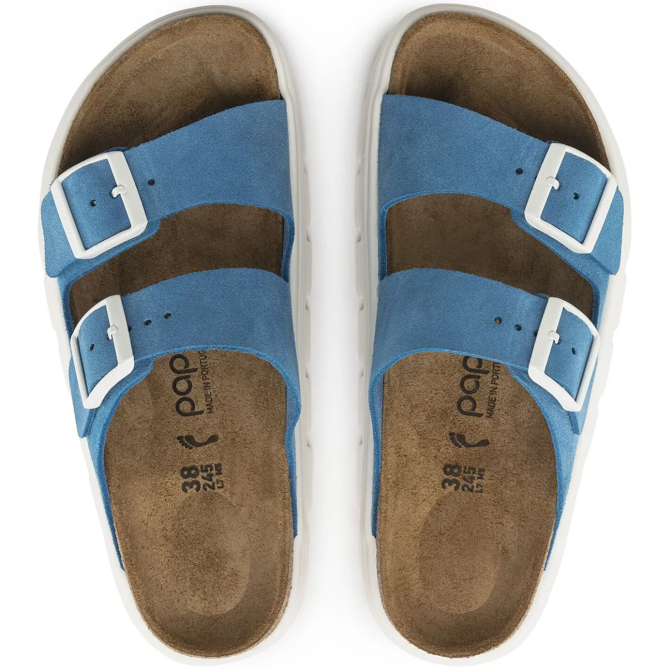 Birkenstock Two-Strap Sandals<Arizona Pap Chunky Blau