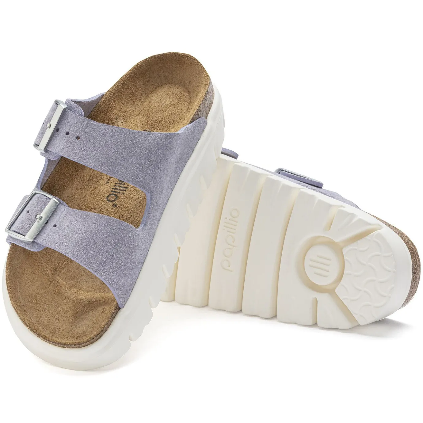 Birkenstock Two-Strap Sandals<Arizona Pap Chunky Purple Fog