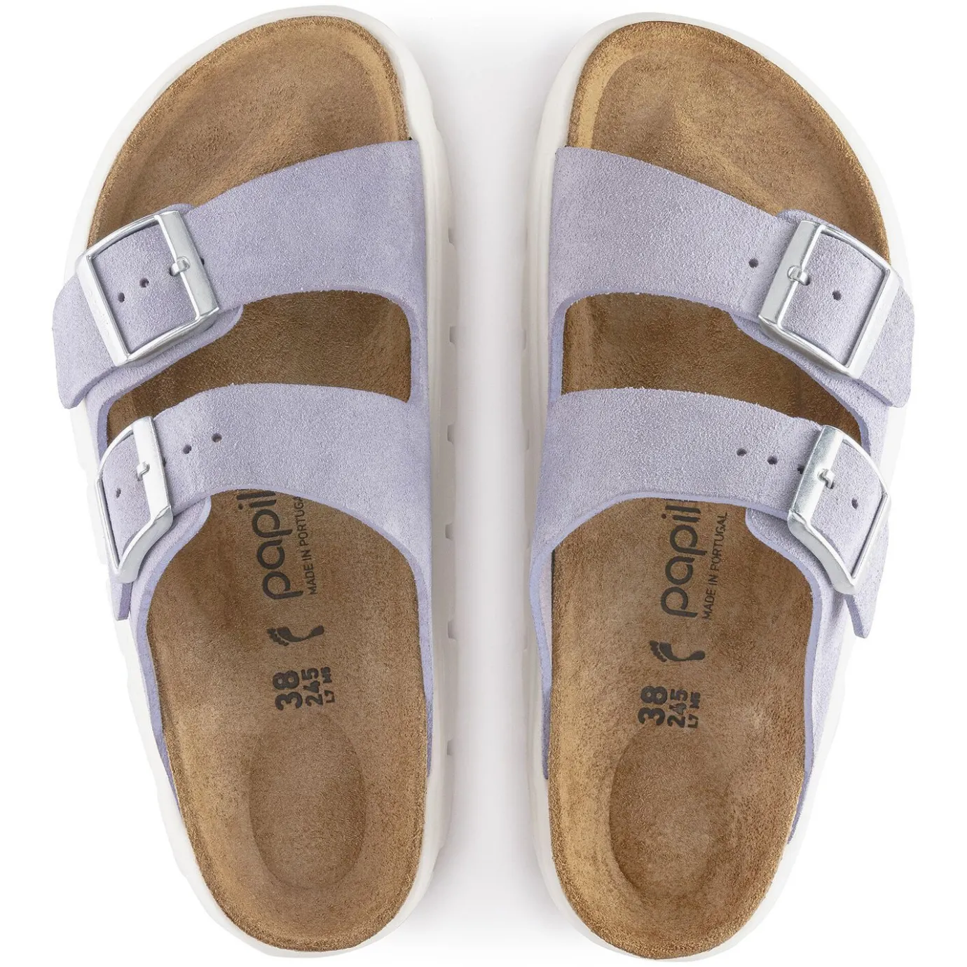 Birkenstock Two-Strap Sandals<Arizona Pap Chunky Purple Fog