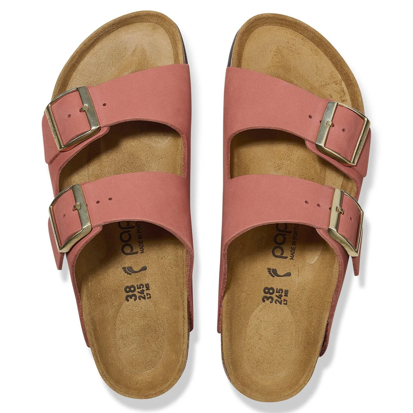 Birkenstock Two-Strap Sandals<Arizona Platform Mars Red