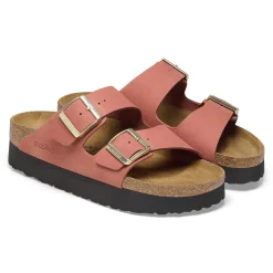 Birkenstock Two-Strap Sandals<Arizona Platform Mars Red