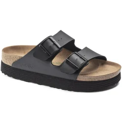 Birkenstock Two-Strap Sandals<Arizona Platform Vegan Black