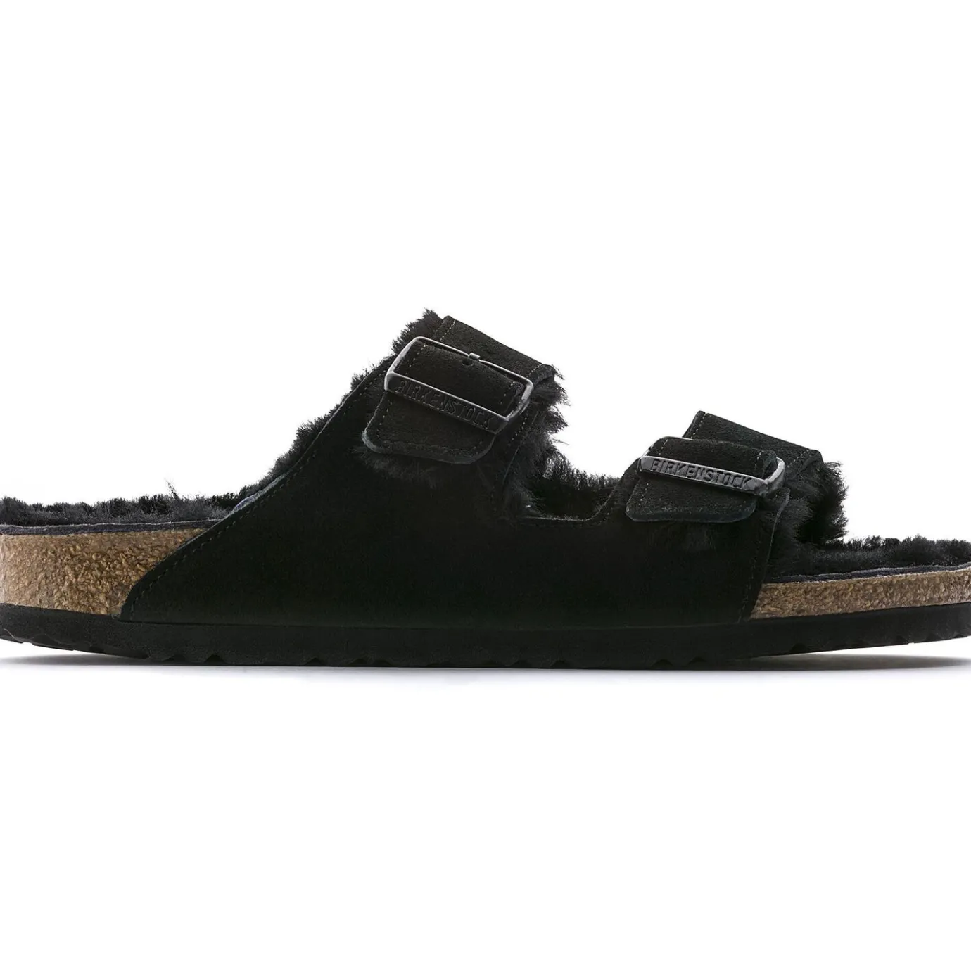 Birkenstock Two-Strap Sandals<Arizona Shearling Black
