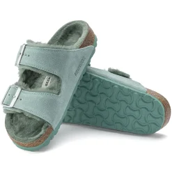 Birkenstock Two-Strap Sandals<Arizona Shearling Beryl