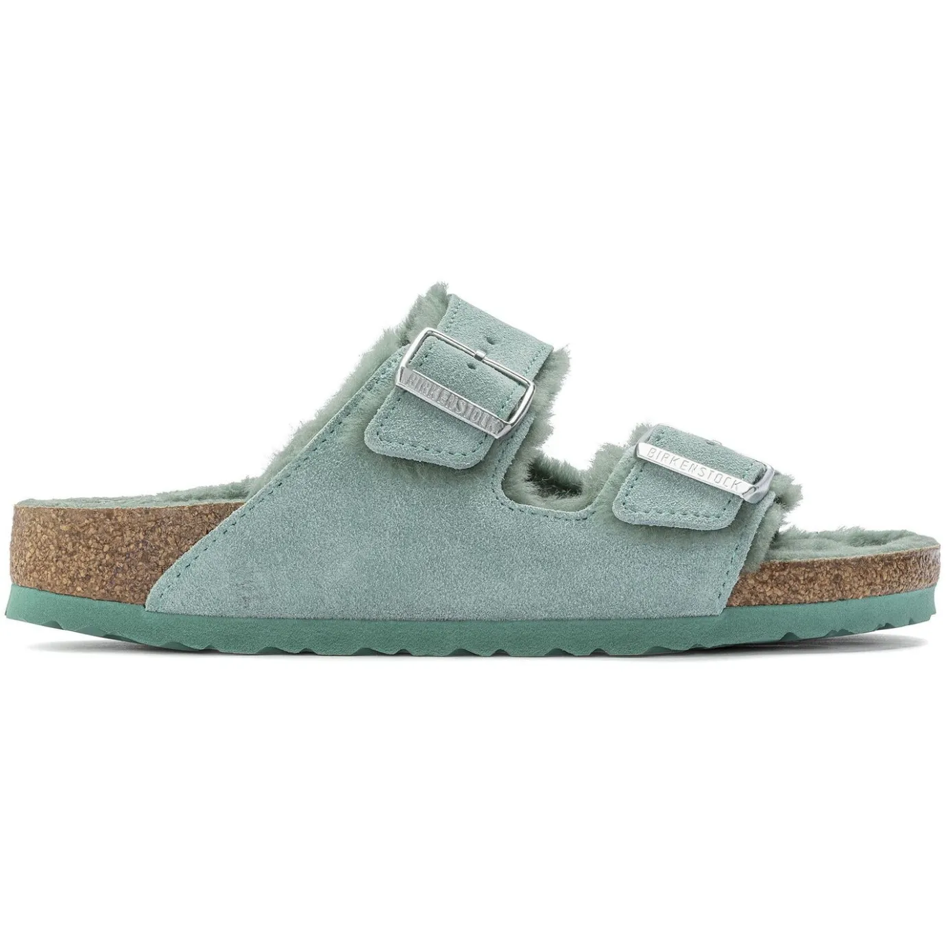 Birkenstock Two-Strap Sandals<Arizona Shearling Beryl