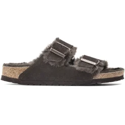 Birkenstock Two-Strap Sandals<Arizona Shearling Mocha