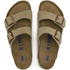 Birkenstock Two-Strap Sandals<Arizona Soft Footbed Taupe