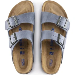 Birkenstock Two-Strap Sandals<Arizona Soft Footbed Dusty Blue
