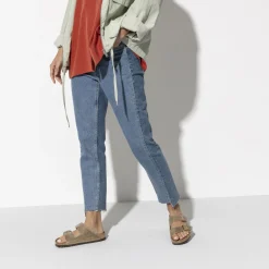 Birkenstock Two-Strap Sandals<Arizona Soft Footbed Tobacco Brown