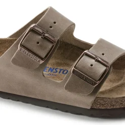 Birkenstock Two-Strap Sandals<Arizona Soft Footbed Tobacco Brown