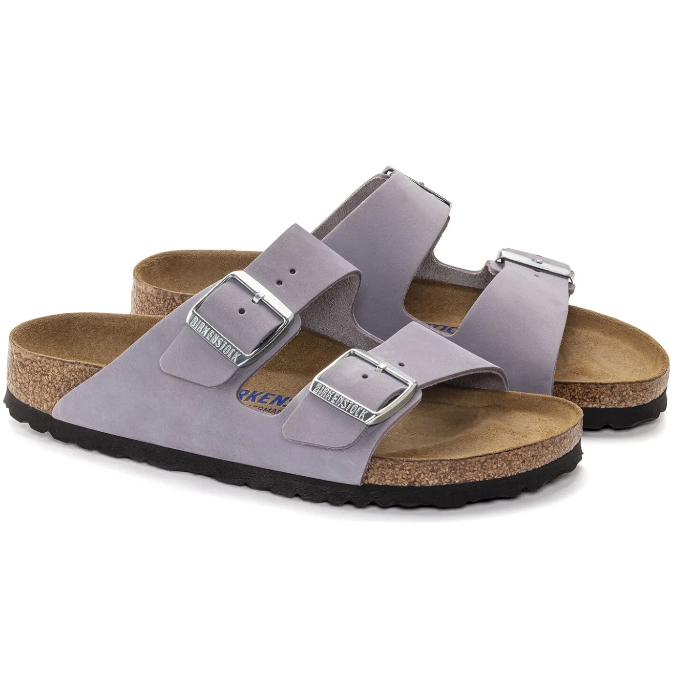 Birkenstock Two-Strap Sandals<Arizona Soft Footbed Purple Fog