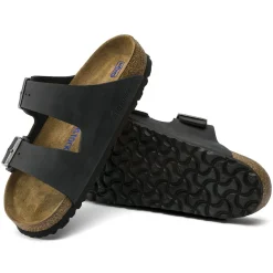 Birkenstock Two-Strap Sandals<Arizona Soft Footbed Black