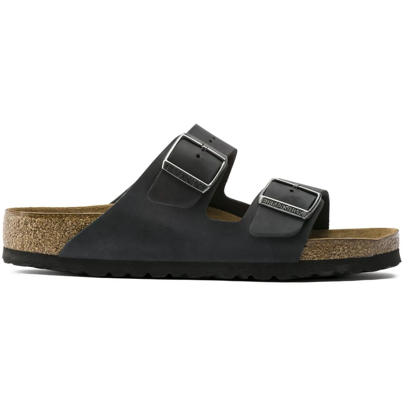 Birkenstock Two-Strap Sandals<Arizona Soft Footbed Black
