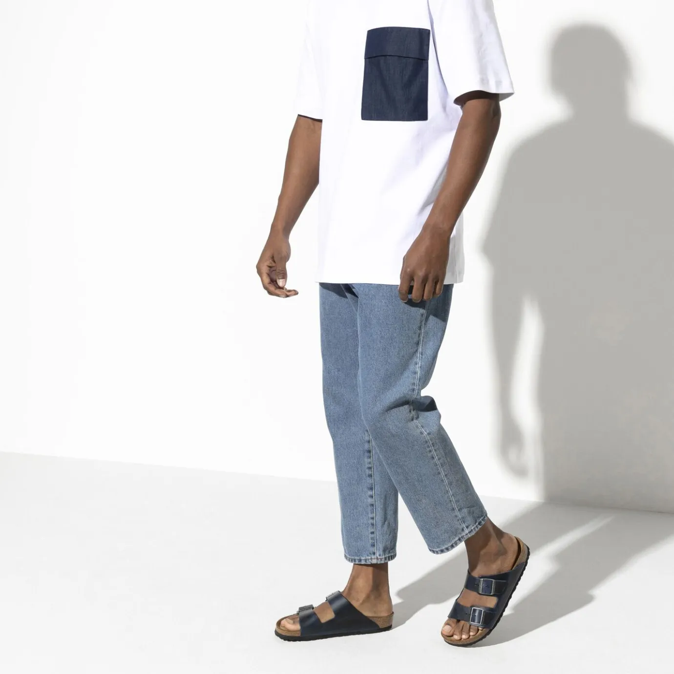 Birkenstock Two-Strap Sandals<Arizona Soft Footbed Blue