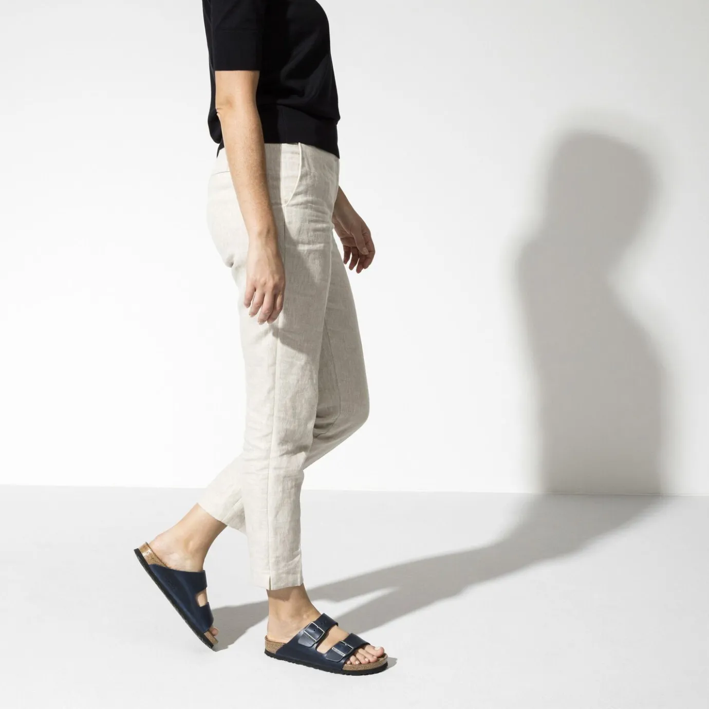 Birkenstock Two-Strap Sandals<Arizona Soft Footbed Blue