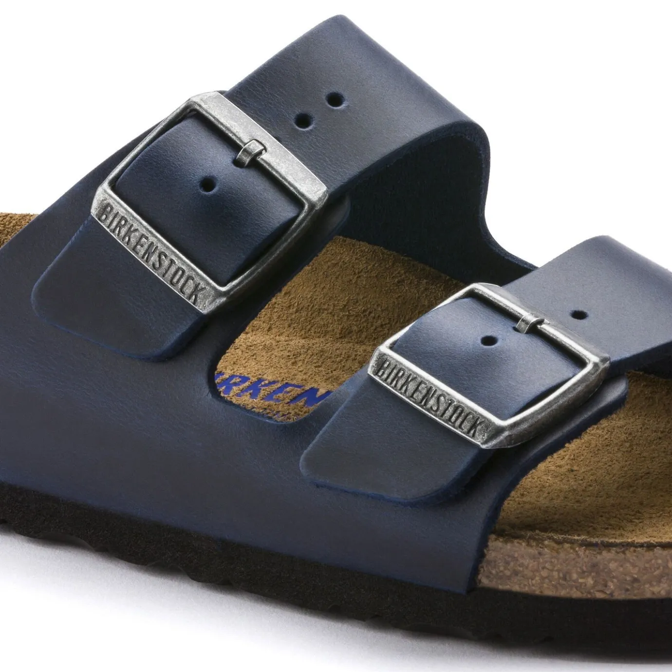 Birkenstock Two-Strap Sandals<Arizona Soft Footbed Blue