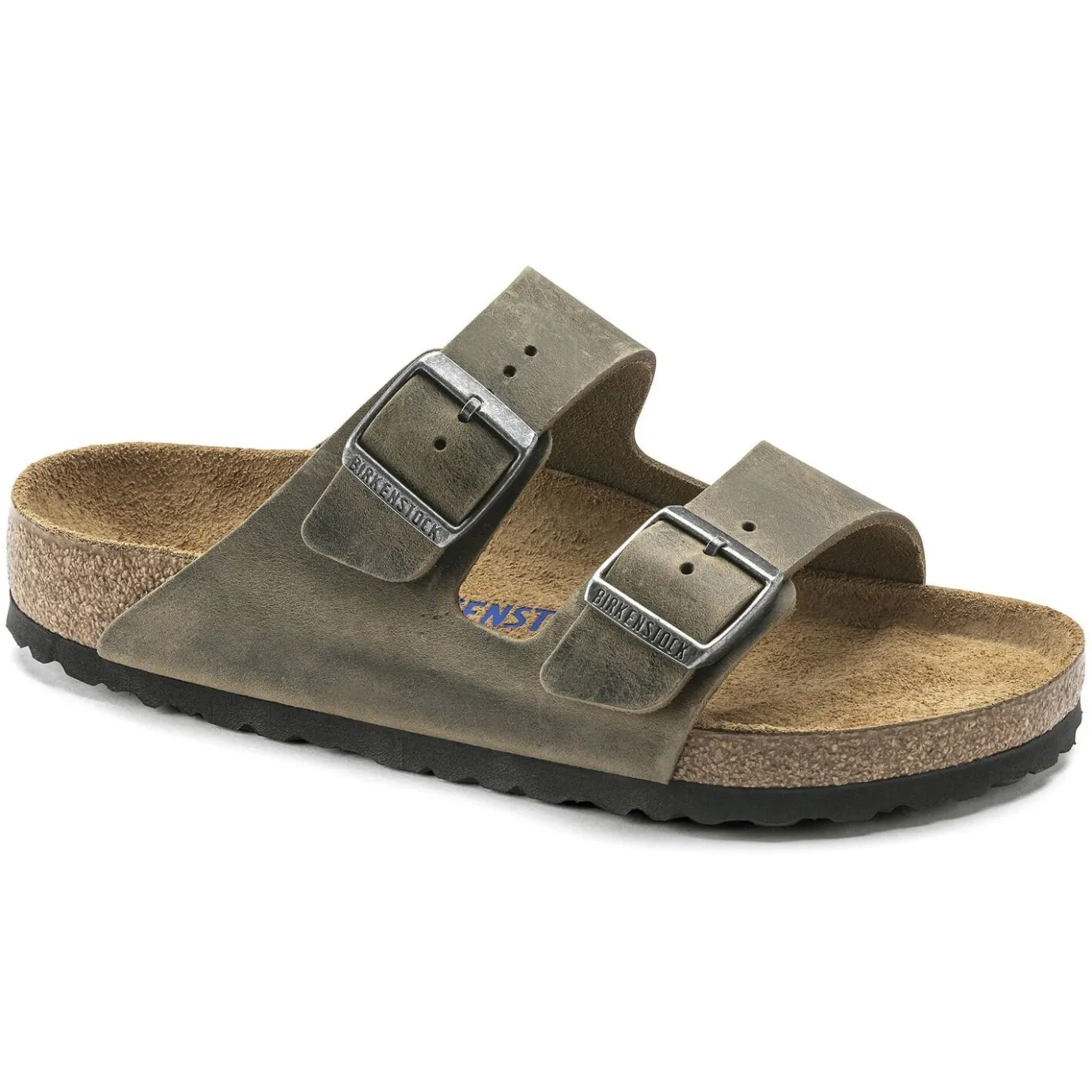 Birkenstock Two-Strap Sandals<Arizona Soft Footbed Faded Khaki