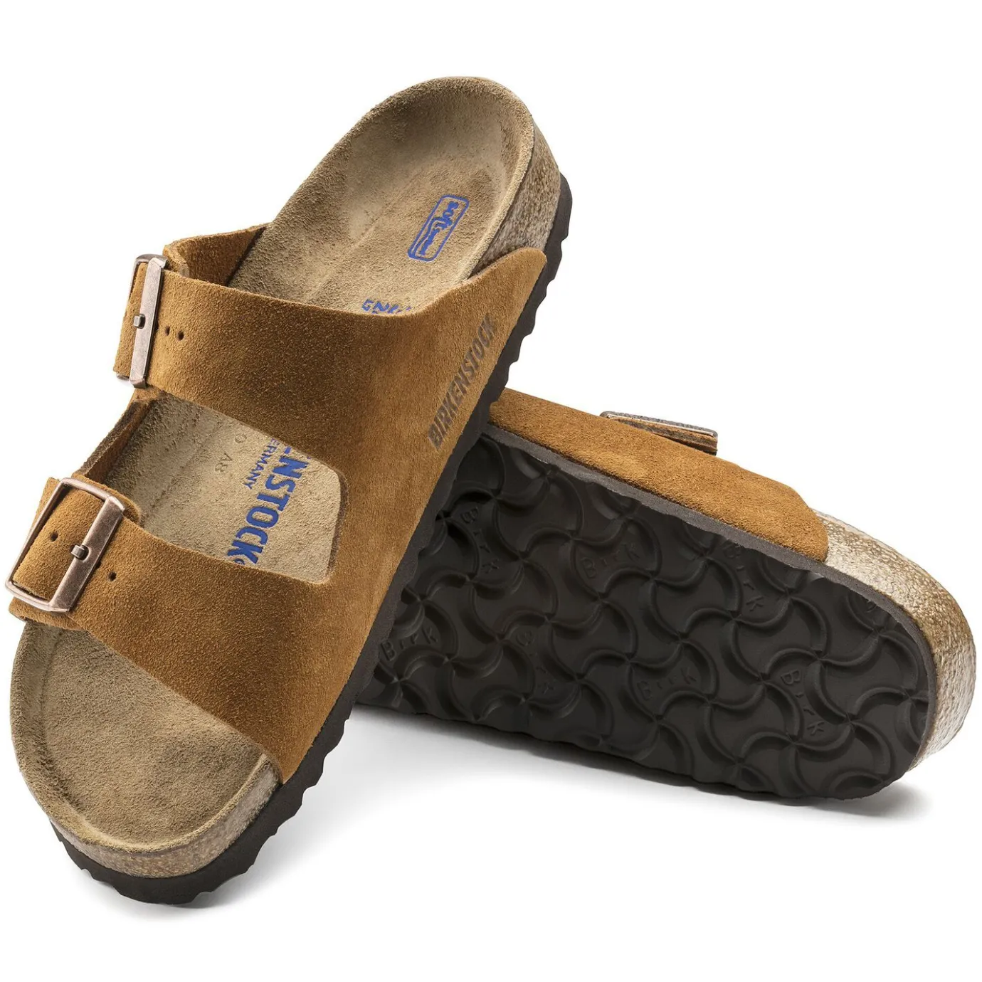 Birkenstock Two-Strap Sandals<Arizona Soft Footbed Mink