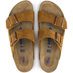Birkenstock Two-Strap Sandals<Arizona Soft Footbed Mink