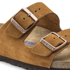 Birkenstock Two-Strap Sandals<Arizona Soft Footbed Mink