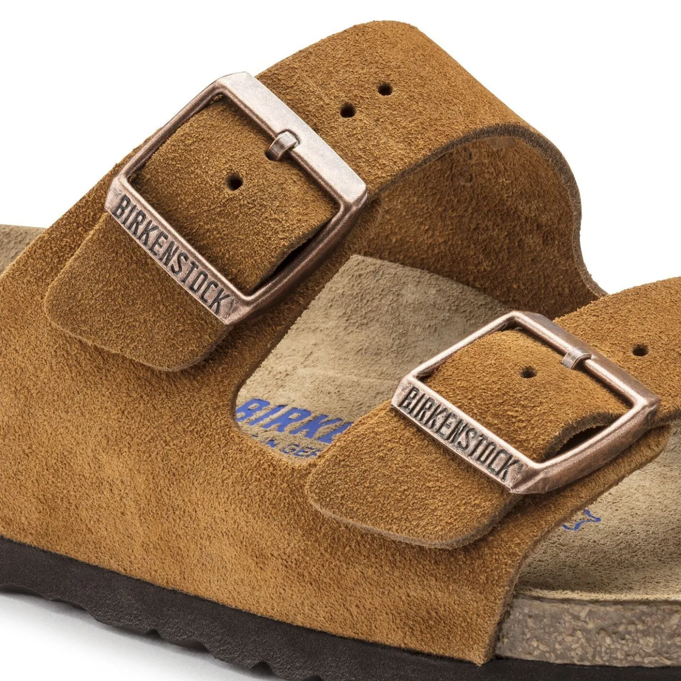 Birkenstock Two-Strap Sandals<Arizona Soft Footbed Mink