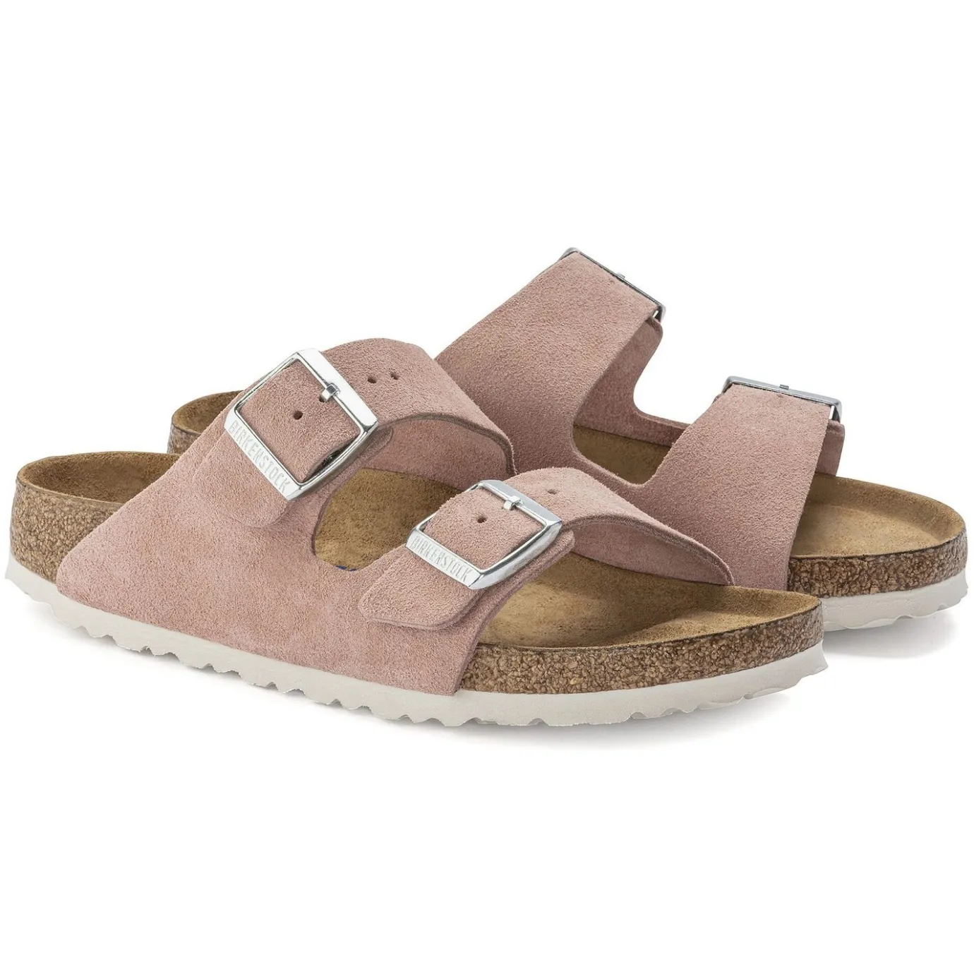 Birkenstock Two-Strap Sandals<Arizona Soft Footbed Pink Clay