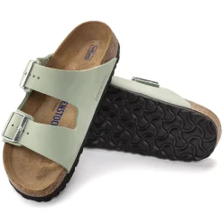 Birkenstock Two-Strap Sandals<Arizona Soft Footbed Matcha
