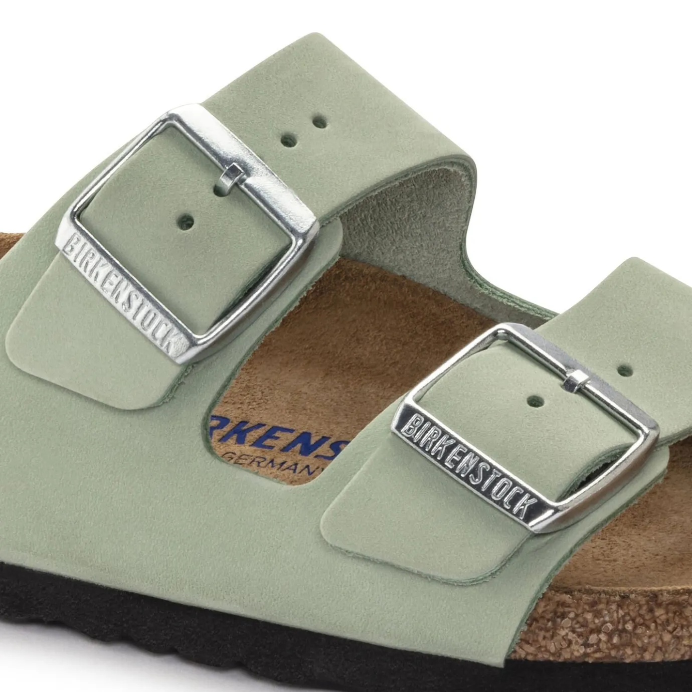 Birkenstock Two-Strap Sandals<Arizona Soft Footbed Matcha