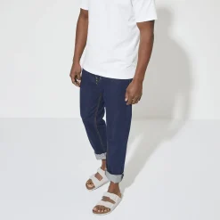 Birkenstock Two-Strap Sandals<Arizona Soft Footbed Antique White