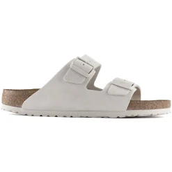 Birkenstock Two-Strap Sandals<Arizona Soft Footbed Antique White