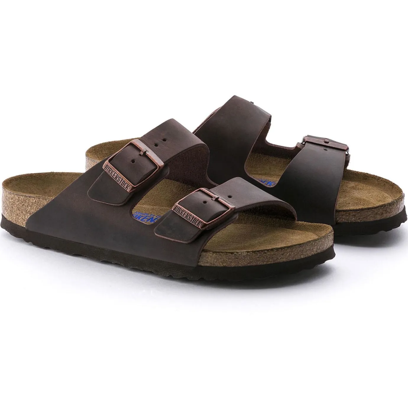 Birkenstock Two-Strap Sandals<Arizona Soft Footbed Habana