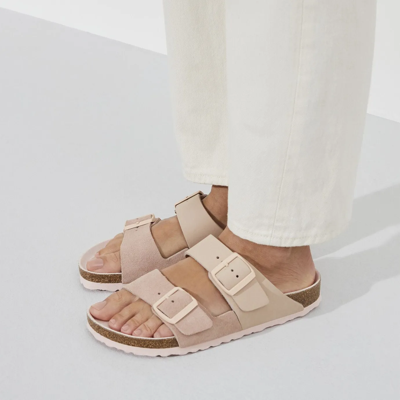 Birkenstock Two-Strap Sandals<Arizona Split Light Rose