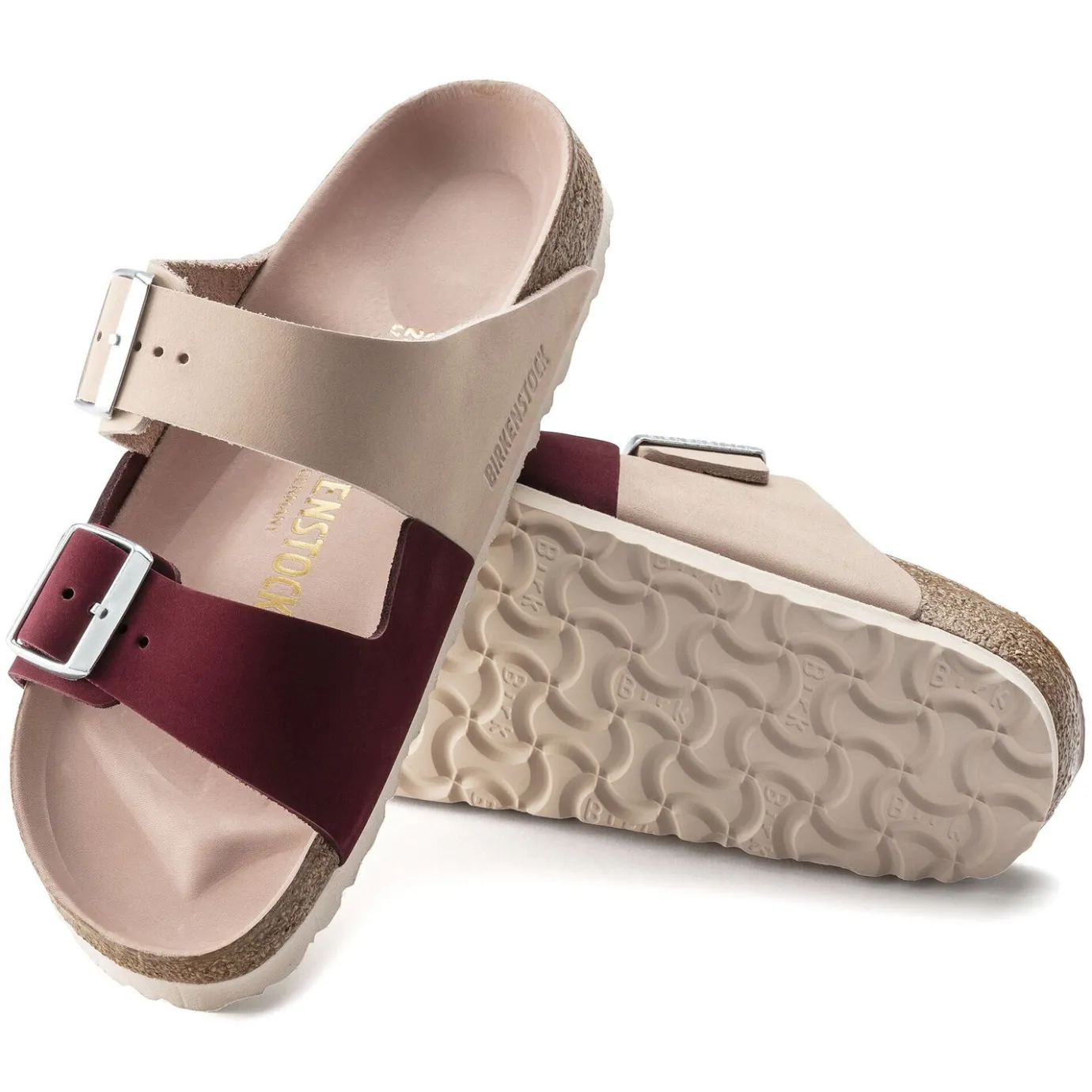 Birkenstock Two-Strap Sandals<Arizona Split Maroon